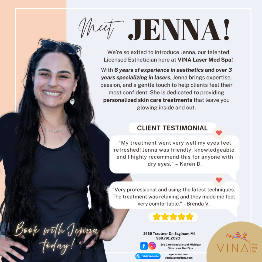 Meet Jenna | Vina Laser Med Spa